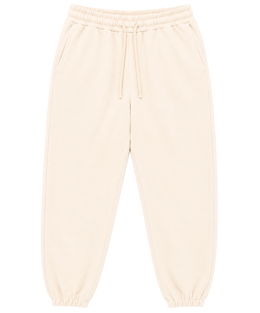 LA FAMILIA Heavyweight  Sweatpants  Concrete                  sku: LFSP25KB001-stw size: xs-2xl