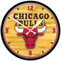 Chicago Bulls Round Wall Clock.     Sku: 2906481-win