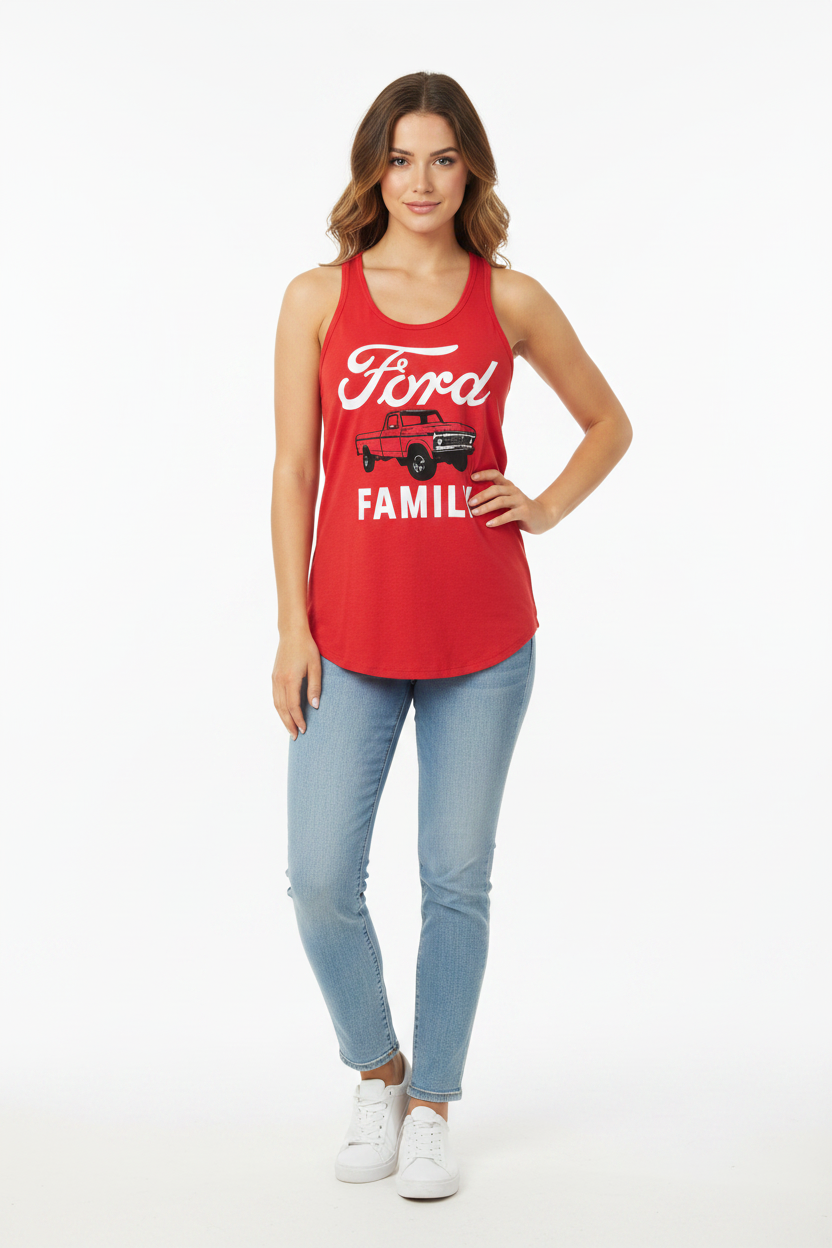 Ford Family Women's Racerback Tank Top – Red
SKU: 04/29 #17-20