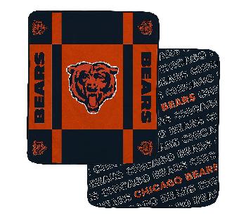 Chicago Bears Cozy 2 Sided Blanket