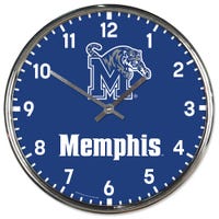 Memphis Tigers.       Chrome Clock.  Sku: 2803323