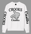 Crooks & Castles          Graphic Crewneck sku: CCCRWAST-2 Size: 4XL