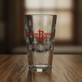 *Officially Licensed Houston  Rockets Pint Glass 16oz. Sku: 13583-stw