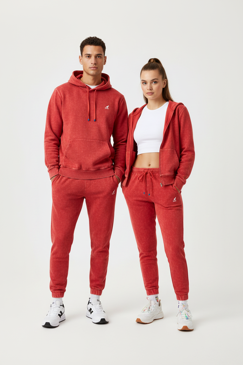 KANGOL Wash Jogger Sweatpants sku: K92108.     size: S,M,L,XL