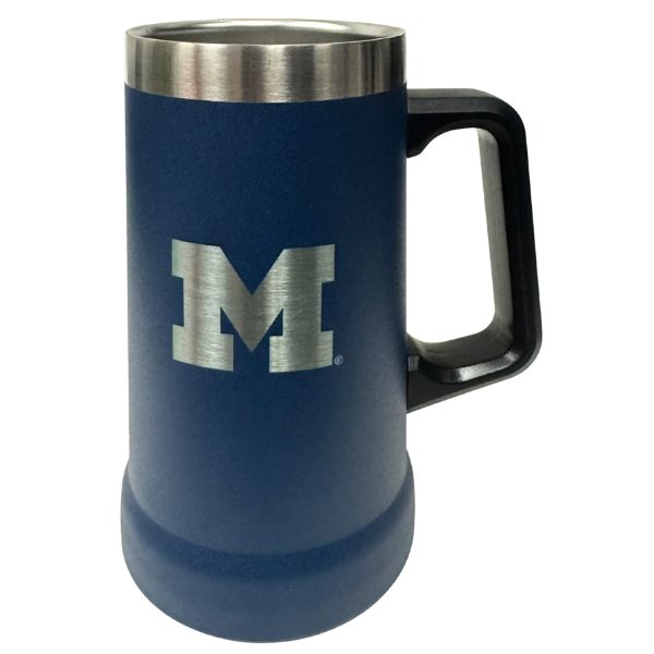 * Officially Licensed Michigan Wolverine Steins 24oz.       sku: STL-01007stw