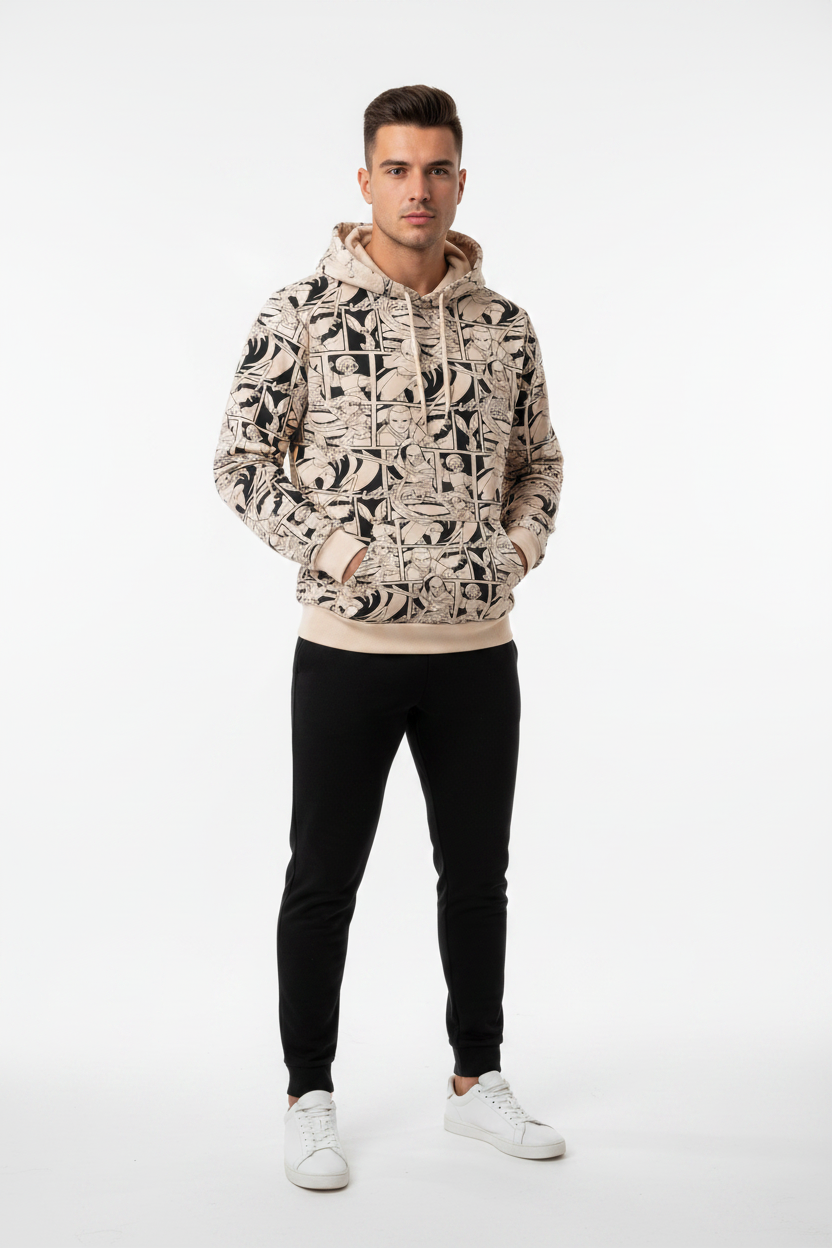 Avatar: The Last Airbender All-Over Print Hoodie.      sku: 4AVT00550CL size: S-XL
