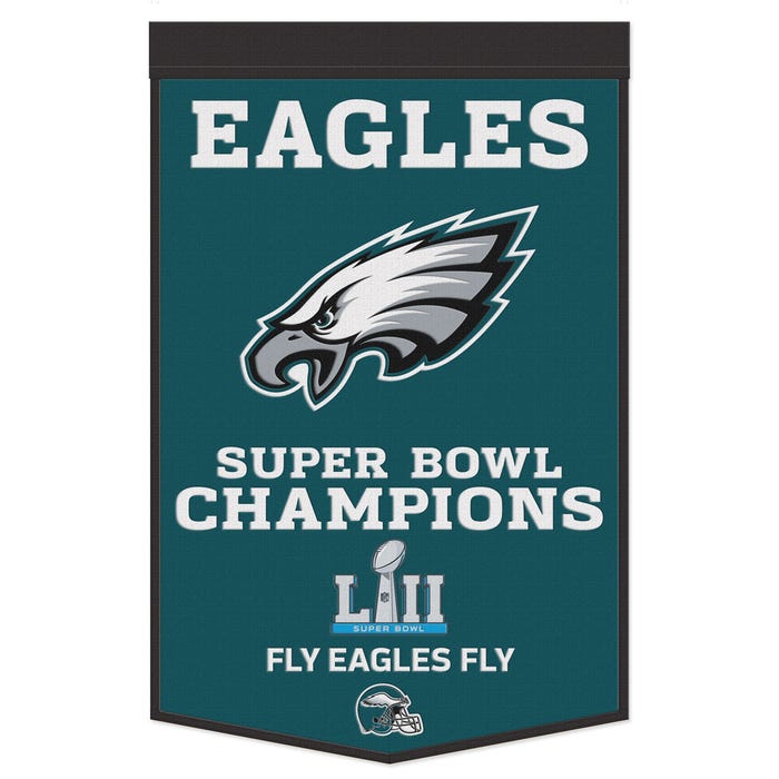 Officially Licensed Philadelphia Eagles Wool Banner 24"x38"