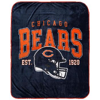 * Officially Licensed Chicago Bears Blanket.               size 50"x60"           sku: LS9451005-rio