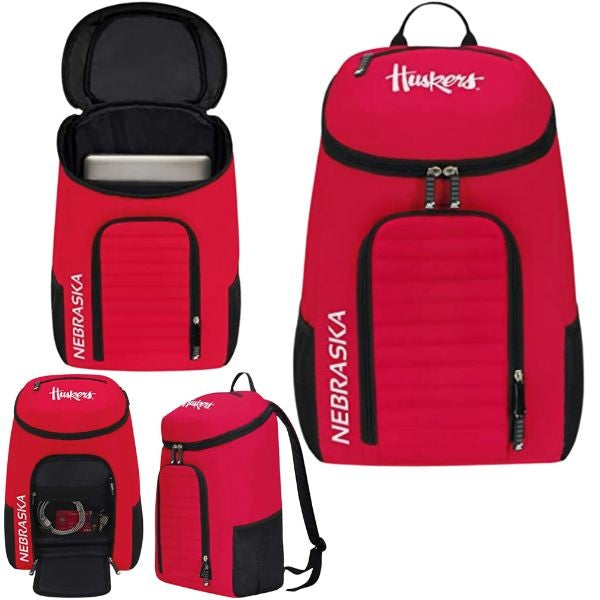 Officially Licensed Nebraska Cornhuskers Backpack sku:26074-stw