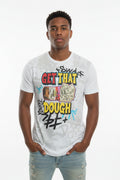 Get That Dough Graphic T-Shirt – White Sku: in House Siz: S-XL
