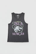SKU: 98-INH
Jurassic World™ "I Survived Isla Nublar" Graphic Tank Top – Charcoal