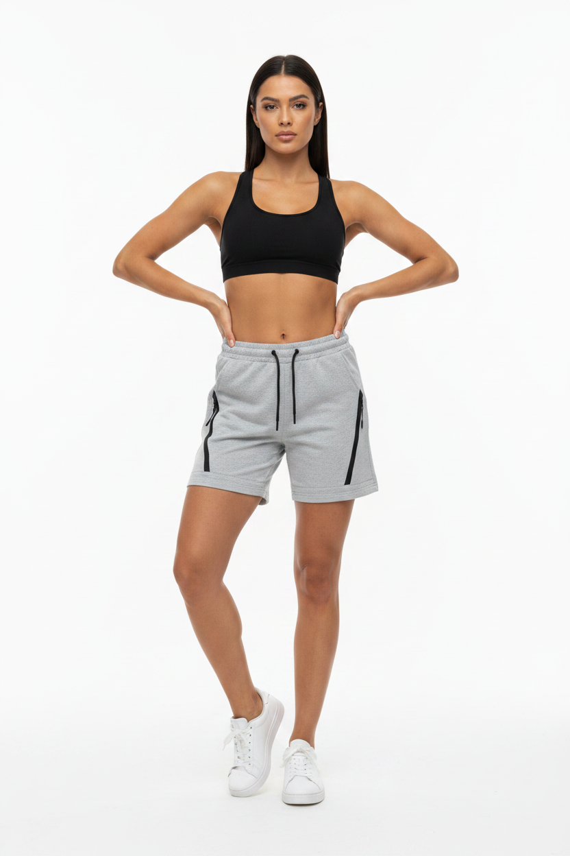 True Born.                 Athletic Shorts. L H.Grey.  size: S-XL                   sku: TS723-SDL