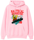 SpongeBob SquarePants "Nautical Nonsense" Pink Hoodie