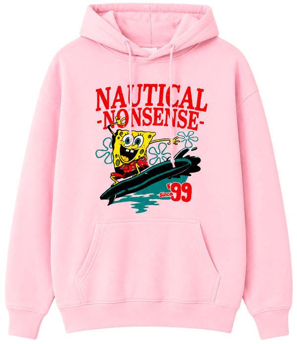 SpongeBob SquarePants "Nautical Nonsense" Pink Hoodie