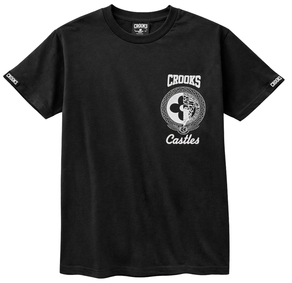 Crooks & Castles Graphic T-Shirt sku:CCST05 Open Stock Size: XS,M,XL