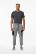 Ecko Unltd Cargo Jogger Pant Grey Marled      Sku: EO34G1286 sku: S-5XL.       Open Stock