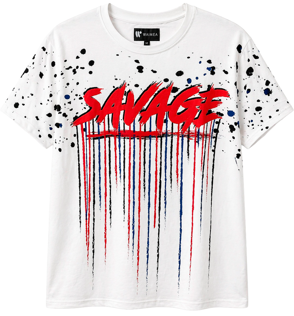 Waimea "Savage" Graphic T-Shirt.   Sku: M-INH007