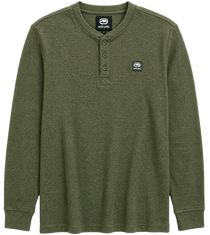 Ecko Unltd L/S Thermal Shirt  Olive-Marled.    Sku: EO34L411   size: M-3XL