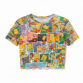 Licensed The Simpsons All-Over Print Crop T-Shirt
SKU: C12