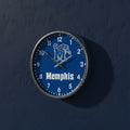 Memphis Tigers.       Chrome Clock.  Sku: 2803323