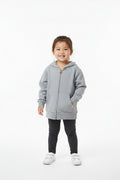 Kids Full-Zip Fleece Hoodie – Gray
Style #: GJK31-GRY