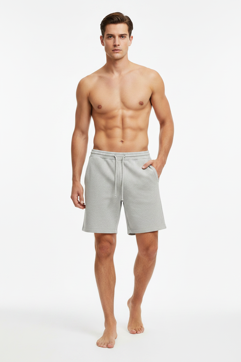Independent Trading Co.     Sweat Shorts - Grey      sku: Blanks-Grey size M