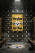 Officially Licensed Pittsburgh Steelers Slogan Wool Banner 24"x38" Sku: 47491322-win