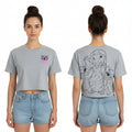 Disney Lilo & Stitch Women's Cropped Graphic T-Shirt – Gray
Style: DS-847