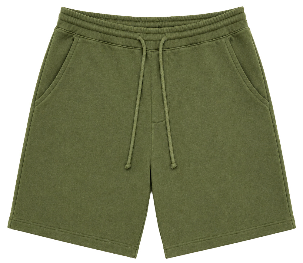 Independent Trading Co Sweat Shorts Army - Blanks.               sku: Blank - Army  size  S,L,XL