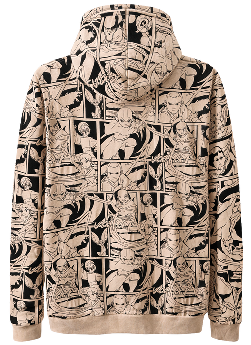 Avatar: The Last Airbender All-Over Print Hoodie.      sku: 4AVT00550CL size: S-XL
