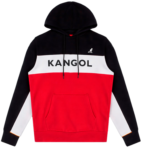Kangol Colorblock Pullover Hoodie Sku-K96141.           Size Large