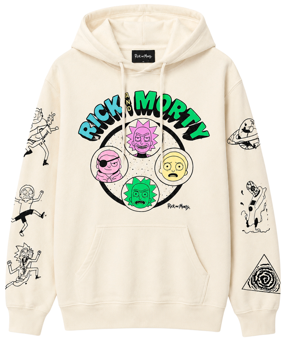 Rick and Morty Graphic Hoodie  size: S-2xl.          sku: HDM5E7ERIC