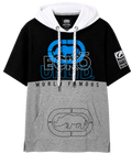 Ecko Unltd. Short Sleeve Hooded T-Shirt – Black/Heather Gray
SKU: EO12K897