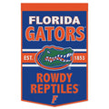 Officially Licensed Florida Gators Primary Wool Banner  24"x 38