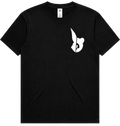 Fluf World Graphic T-Shirt  Black - Bear & Fluf Logo sku - Bear & fluf Logo