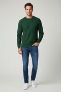 Levi's L/S Waffle  Shirts- Green sku: LVSWAFF26-Green