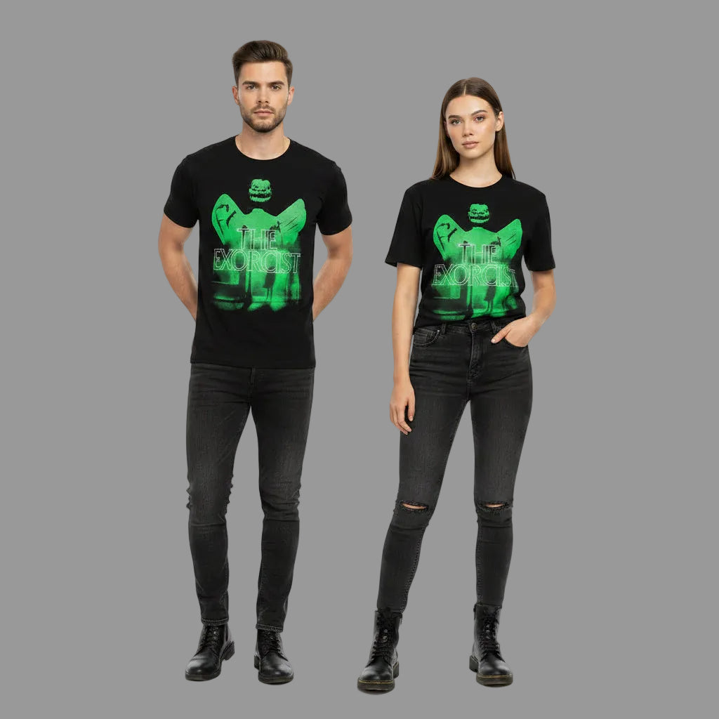 Unisex The Exorcist Graphic Tee T-Shirt  sku: M-INH-36REX                  size: s,m,l,xl