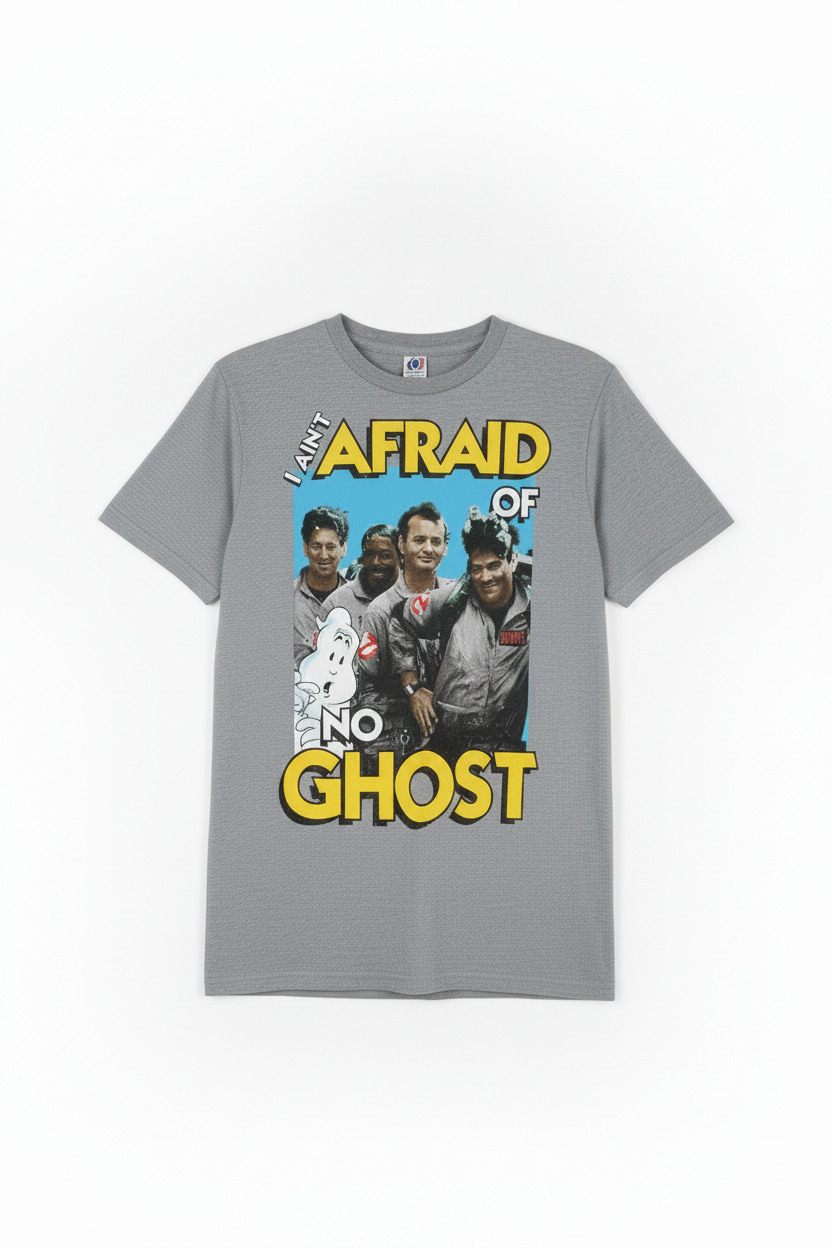 Licensed Ghostbusters "I Ain't Afraid of No Ghost" Graphic T-Shirt