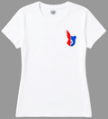 FLUF World Graphic T-Shirt white  Bear & Fluf Logo             sku: Bear and fluf- White