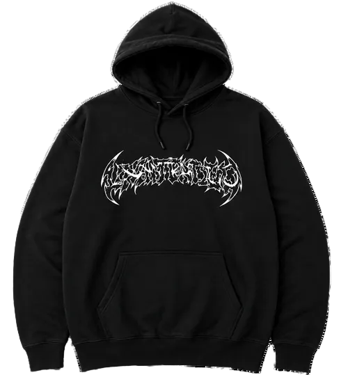 Black Graphic Logo Hoodie size: call for available size.     Sku: M-INH88