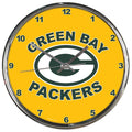 Green Bay Packers 2nd Design Chrome Clock                 Sku: 2931213-wc