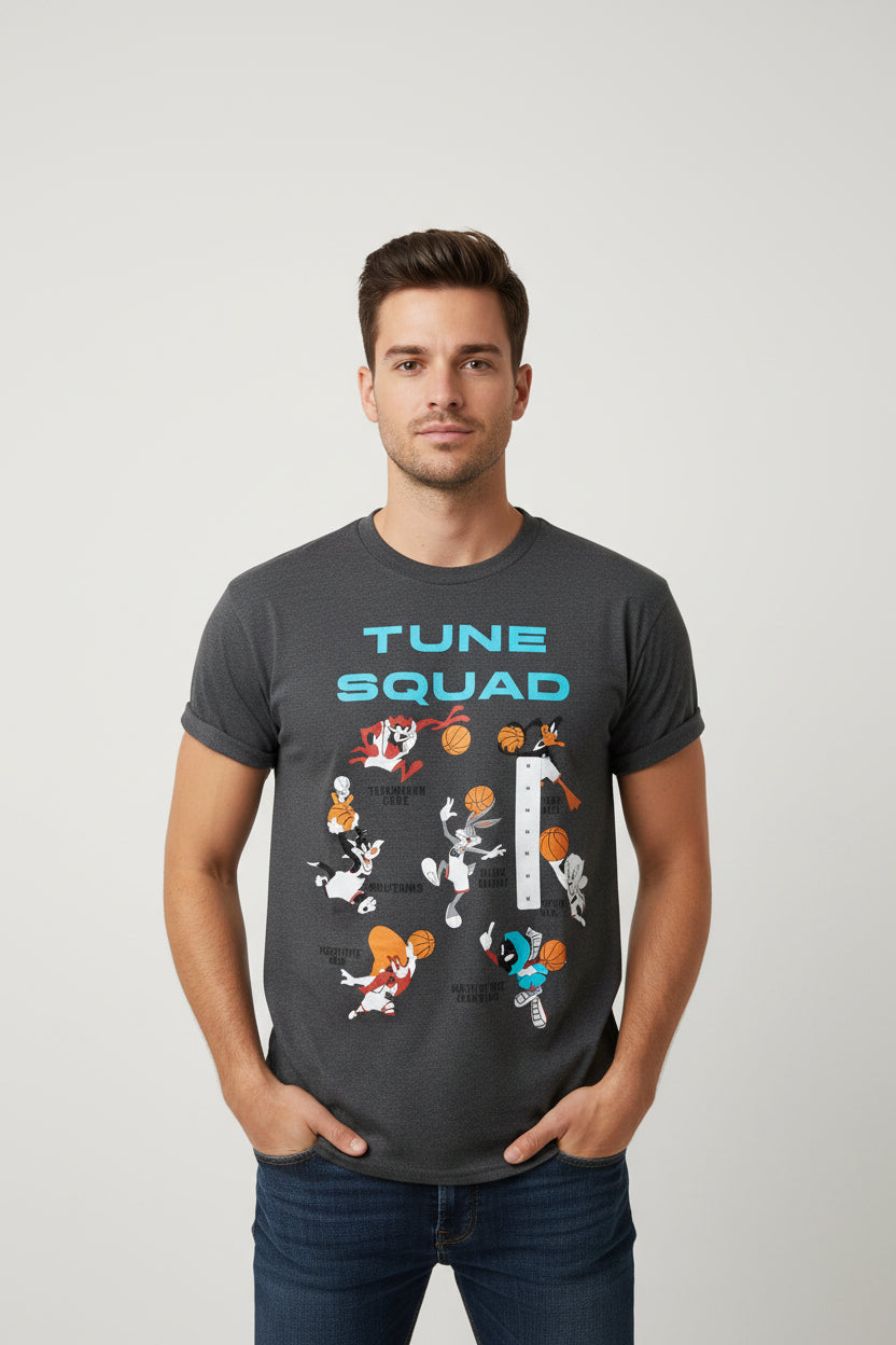 Product Title:        A1-Kids Tune Squad Graphic T-Shirt
SKU: 9-INH