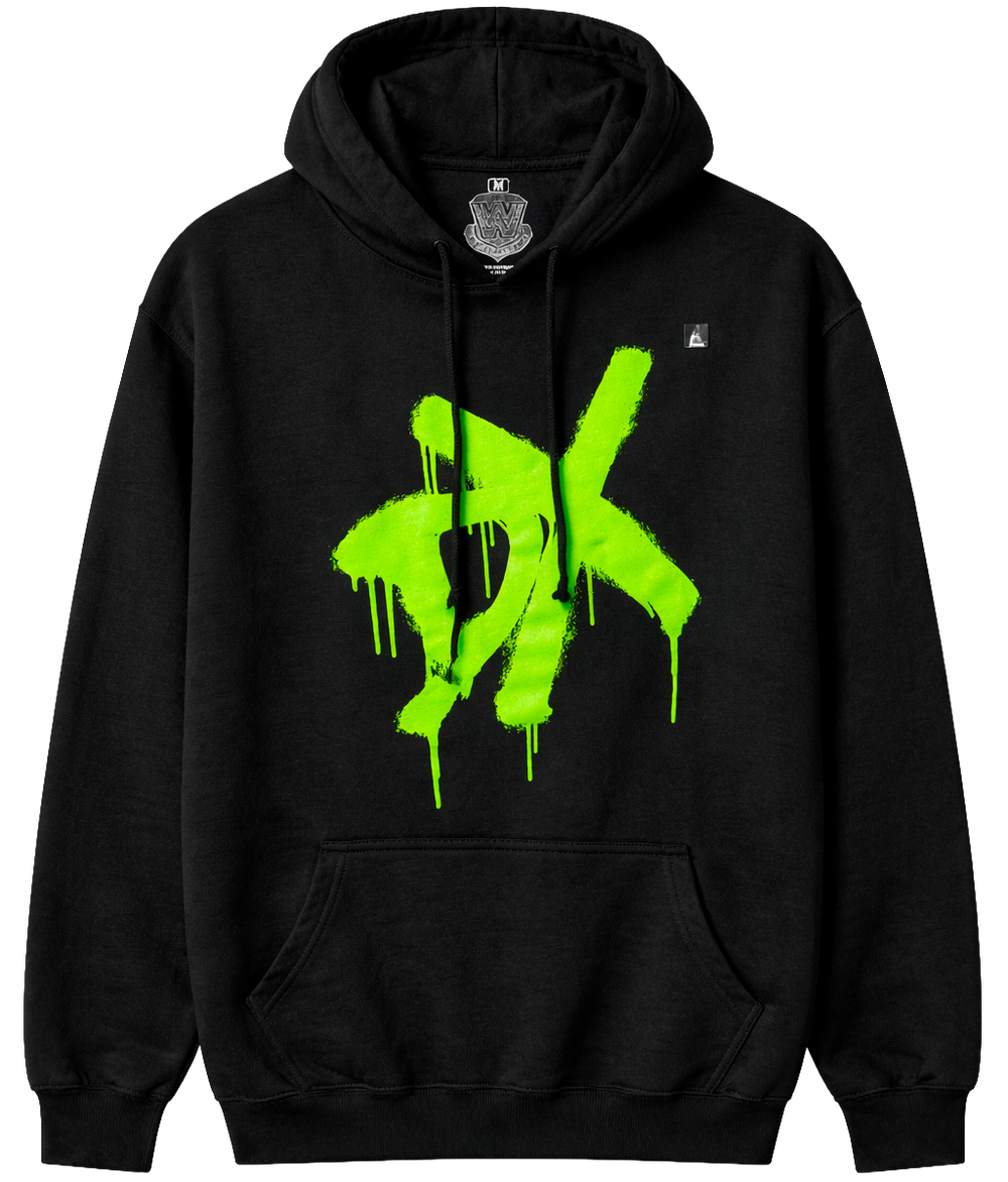 WWE DX (D-Generation X) Graphic Pullover Hoodie size S,L,3XL sku: WXAH4703RC