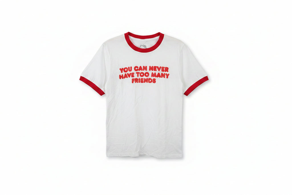 SKU: 115-INH

Hello Kitty Friends Around the World Ringer T-Shirt