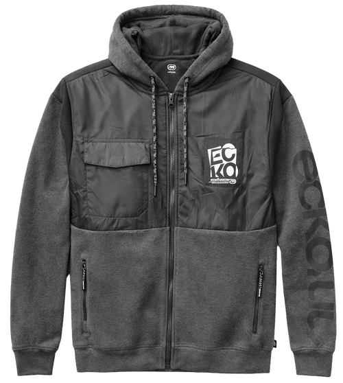 Ecko Unltd. Full-Zip Fleece Hoodie Jacket