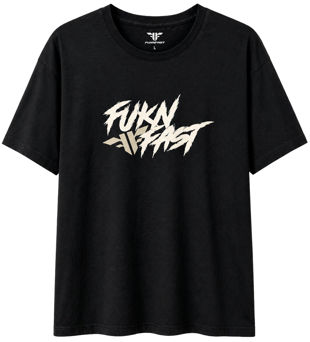 FuknFast Brush Logo Graphic T-Shirt – Black
SKU: FFSSTA
