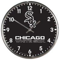 Chicago White Sox  Chrome Wall Clock size 12"              sku: 2793523-win