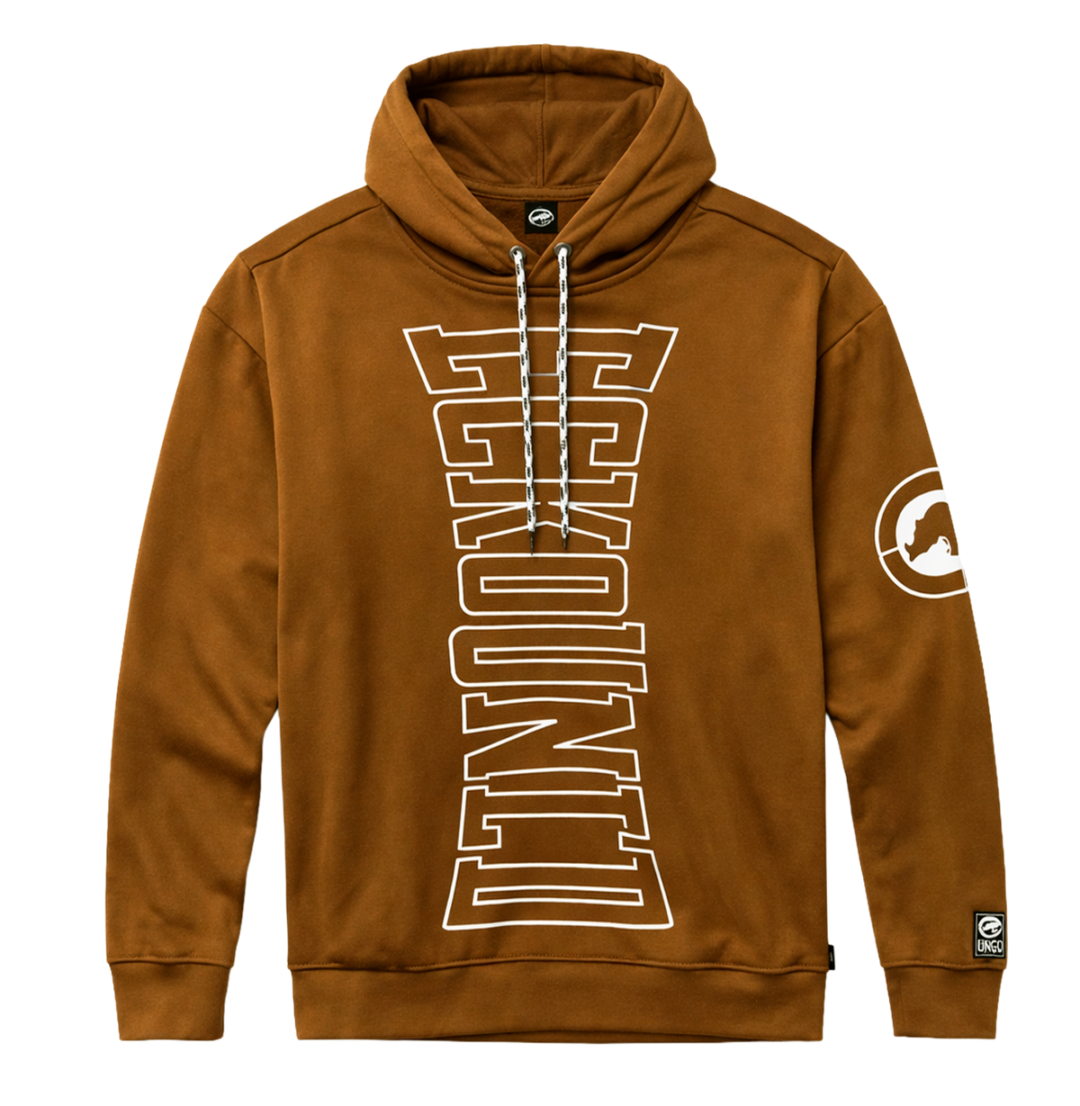 Ecko Unltd Brown Pullover Hoodie sku: EO34H1278-stw