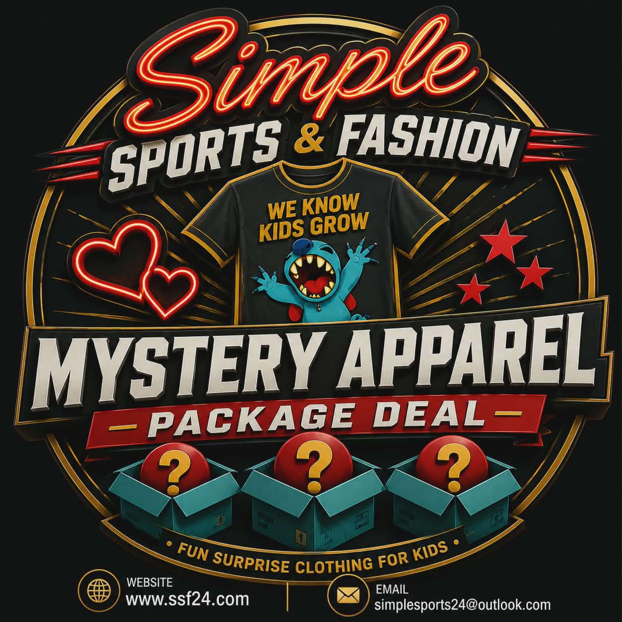 Mystery  Licensed Apparel Package Deal  12+3 Free= 15pk