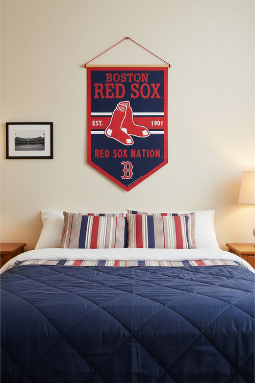 * Officially Licensed  Boston  Red Sox Wood Sign  size: 11"x17" 1/4 Thick  sku: 86875324-win